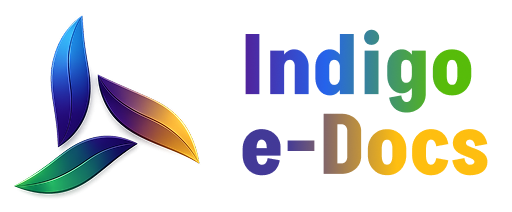 Indigo e-Docs - Create Lawyer-Grade Legal Documents with AI in 60 Seconds — Free logo