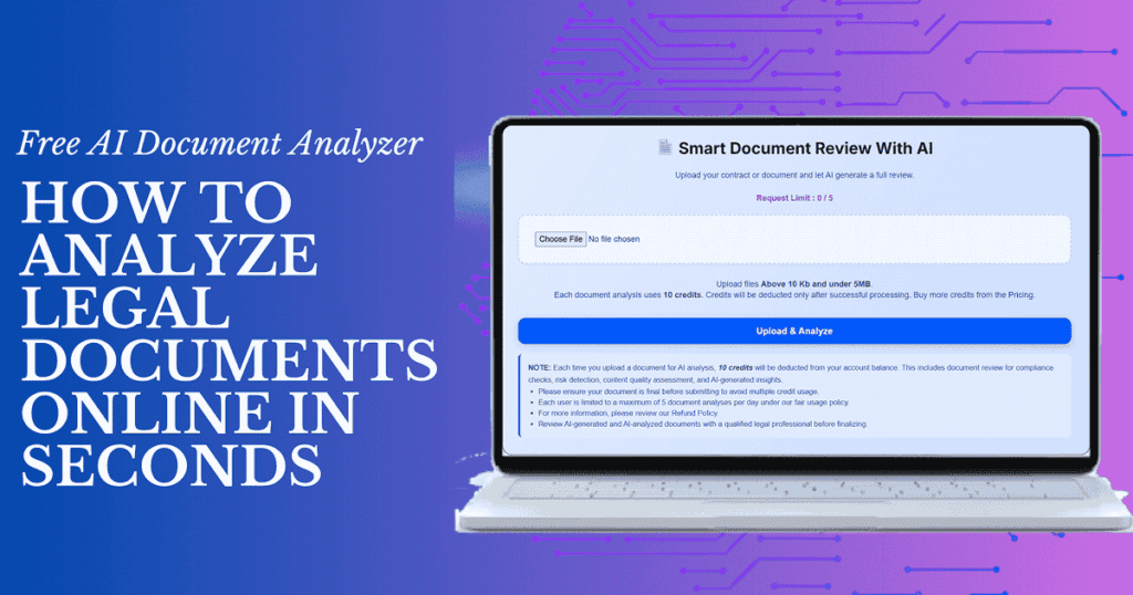 indigo Legal Documents Analyzer AI