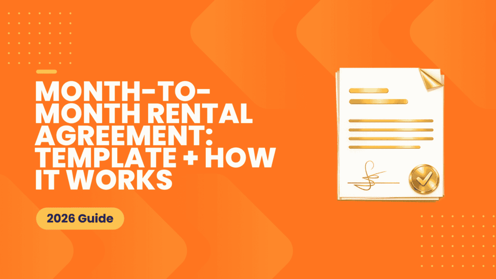 Month-to-Month Rental Agreement Template